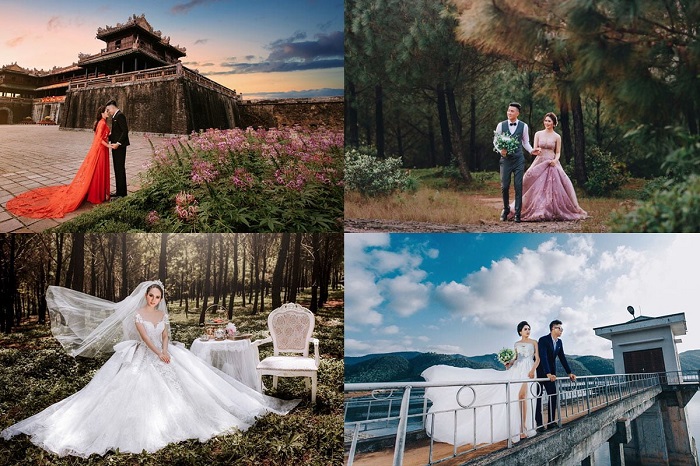studio chụp ảnh cưới đẹp ở Huế