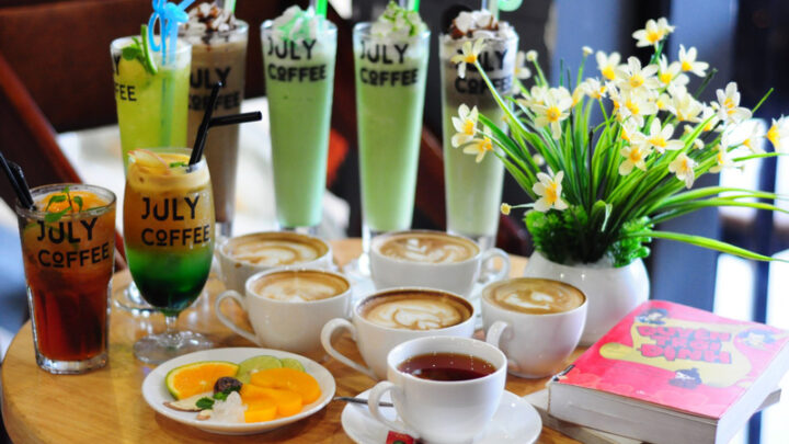 July Coffee - Quán cafe ở đường Nguyễn Huệ Huế đẹp