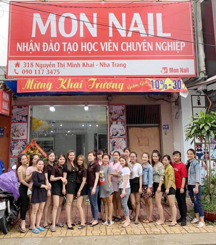 Mon Nail - tiem nail o Nha Trang