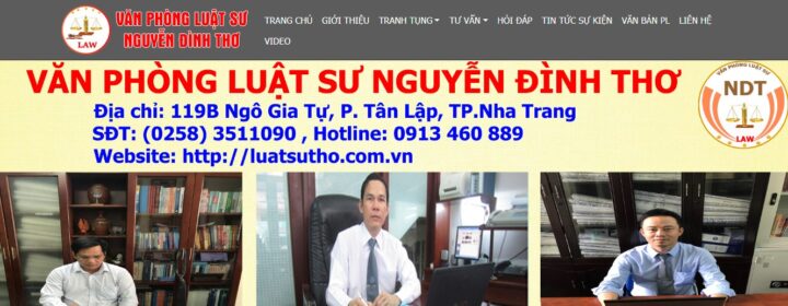 Văn phòng luật sư Nguyễn Đình Thơ