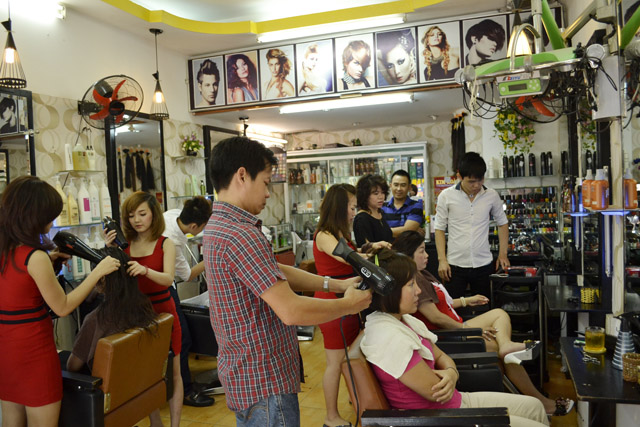 TV Hair Salon- tiem cat toc dep o Thanh Hoa