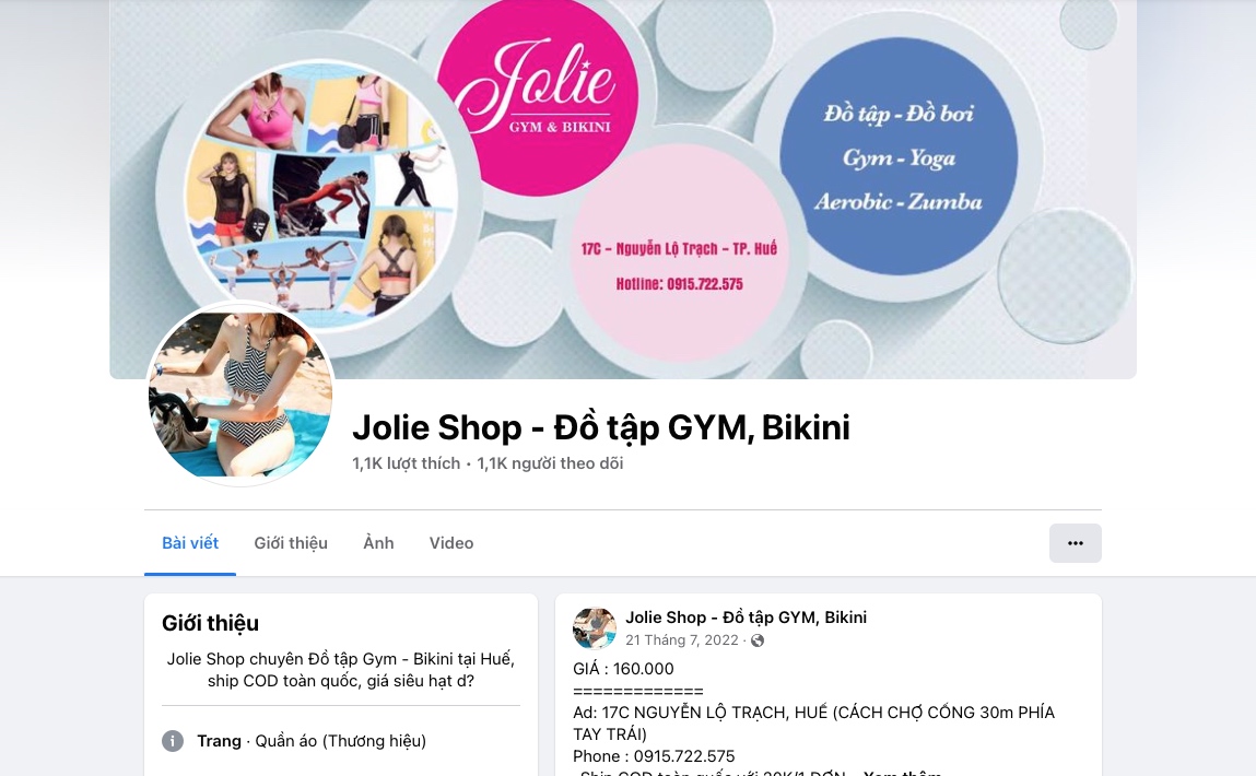 Bikini Huế Rẻ Đẹp - JOLIE SHOP