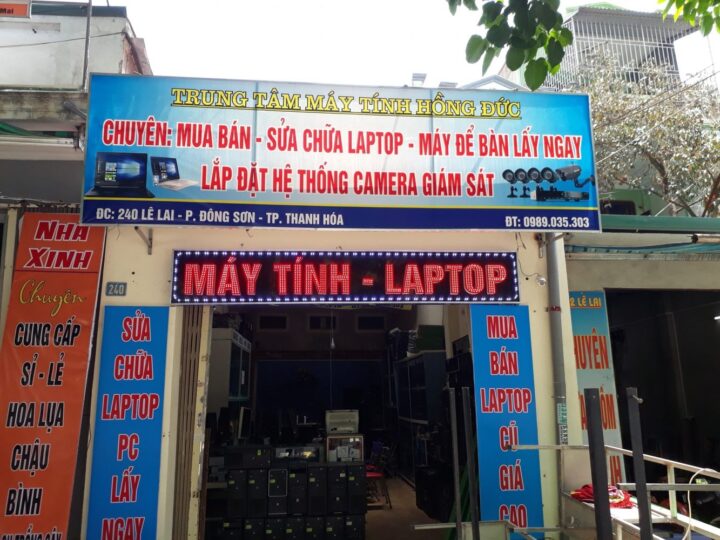 Top 10 cửa hàng bán máy tính ở Thanh Hóa uy tín nhất hiện nay