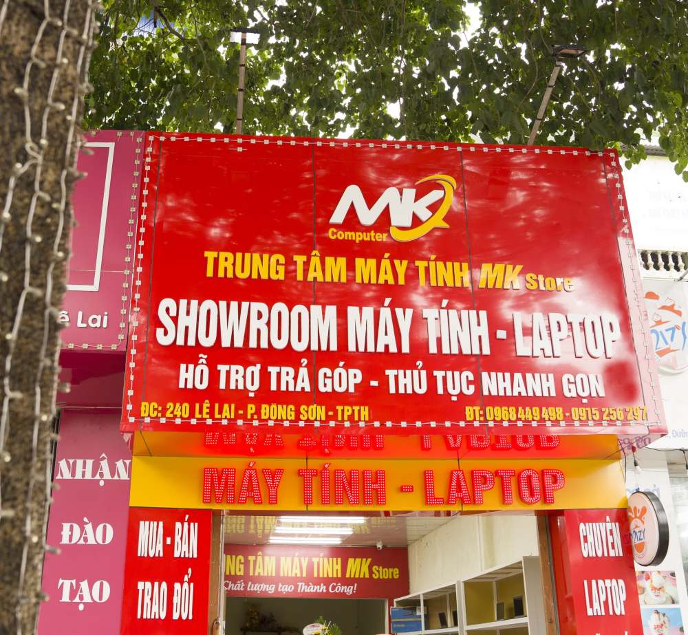 Cửa hàng bán máy tính giá rẻ ở Thanh Hóa - MK Store