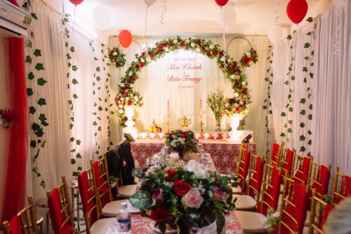 Top 10 dịch vụ trang trí tiệc cưới trọn gói đẹp Đà Nẵng