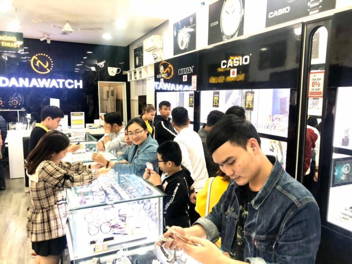 cửa hàng bán đồng hồ tại Đà Nẵng