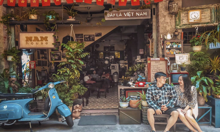 Nam House quán cafe yên tĩnh tại Đà Nẵng