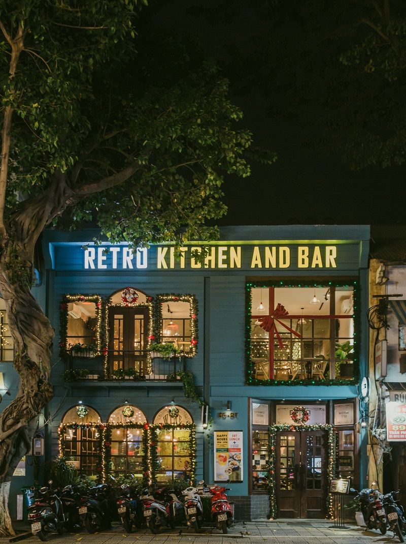 Retro Kitchen & Bar - Quán ăn dành cho 2 người ở Đà Nẵng nổi tiếng.