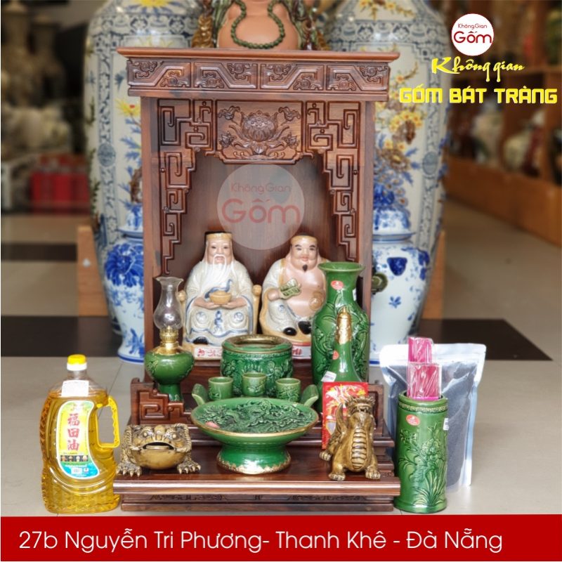 Không gian gốm sứ Bát Tràng là địa chỉ bán đồ thờ cúng tại Đà Nẵng mà bạn nên cân nhắc khi có nhu cầu mua sắm.