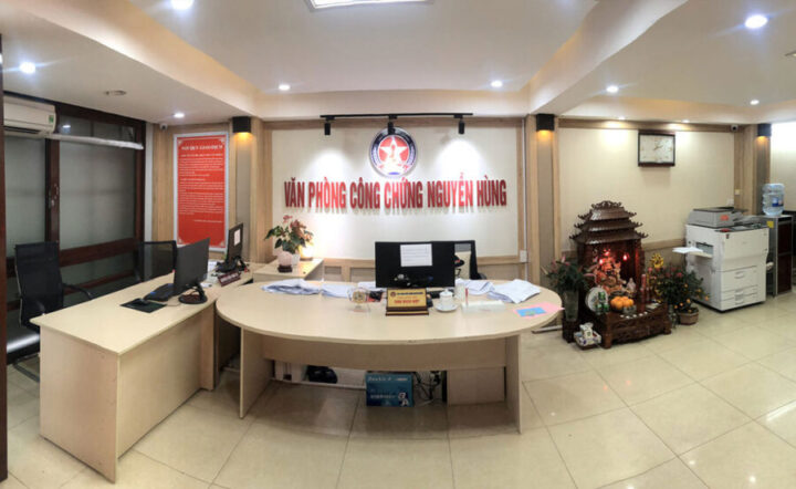 văn phòng công chứng Hà Nội