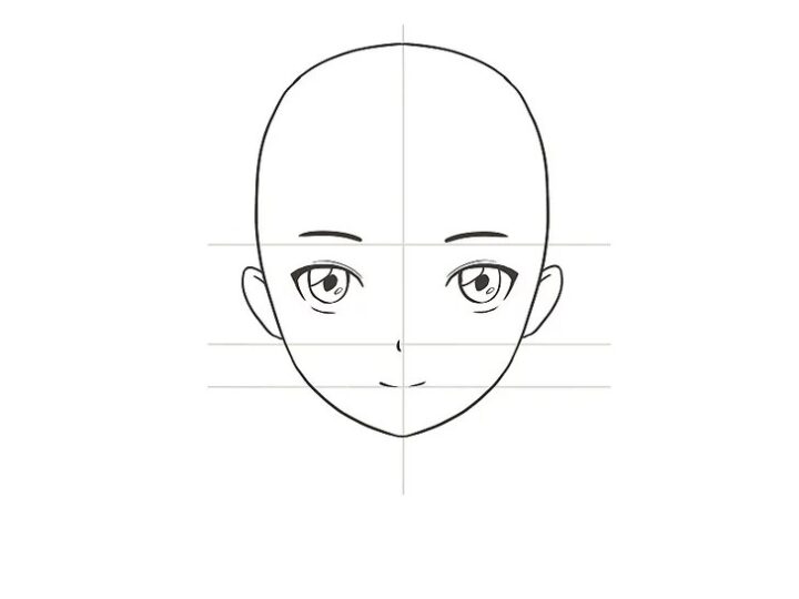 cách vẽ người anime vẽ tai