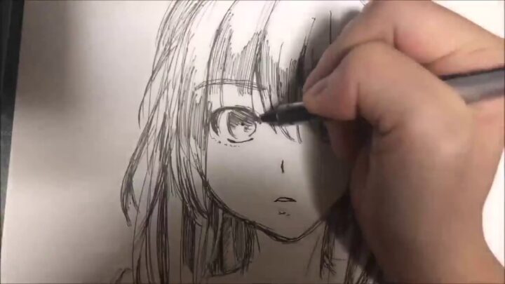 vẽ anime nữ lạnh lùng