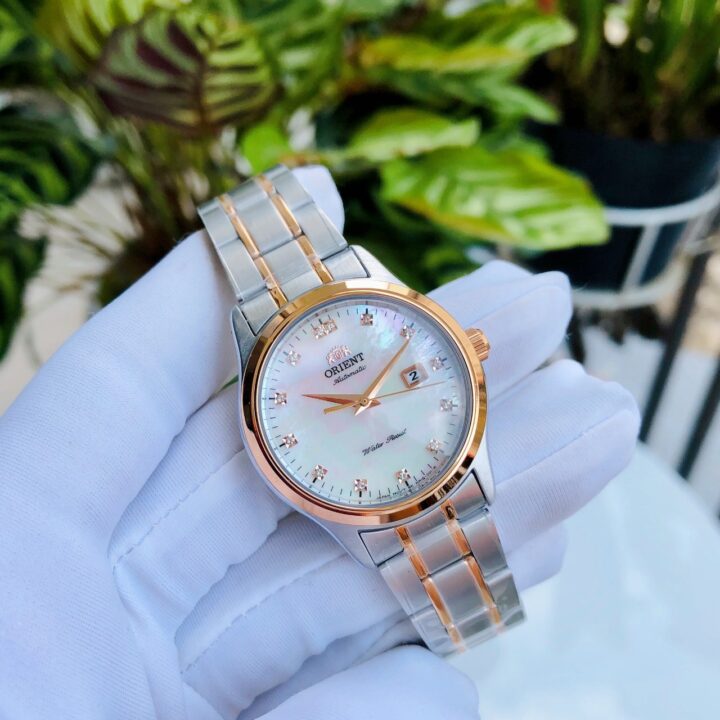 Đồng hồ cơ Orient nữ FNR1Q001W0 đồng hồ nữ đẹp sang chảnh
