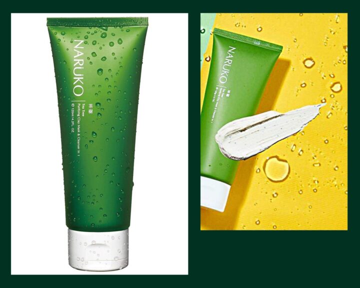 NARUKO Tea Tree Purifying Clay Mask &amp; Cleanser In 1