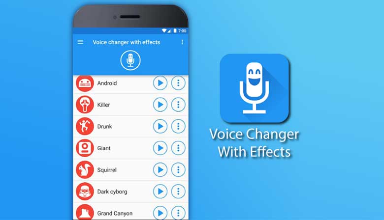 app chinh giong hat voice changer