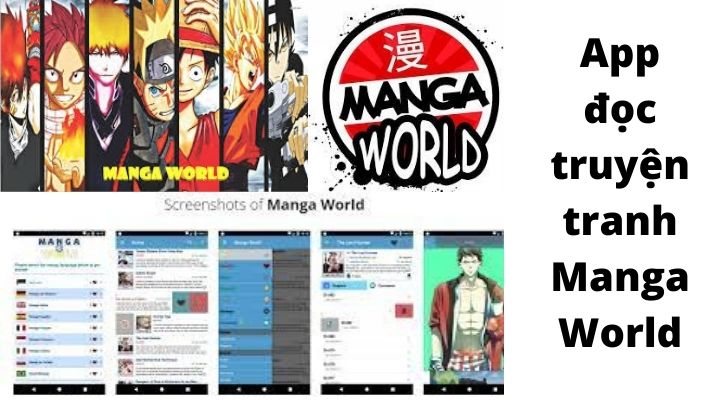 app đọc truyện tranh mâng world