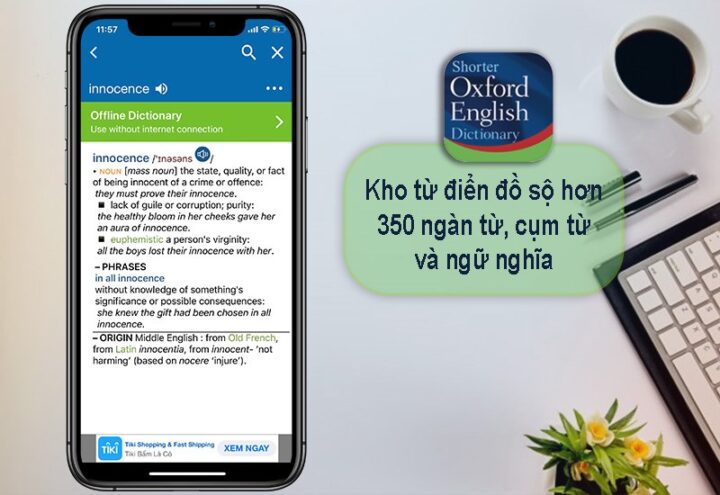 app hoc tieng anh Oxford Dictionary of English