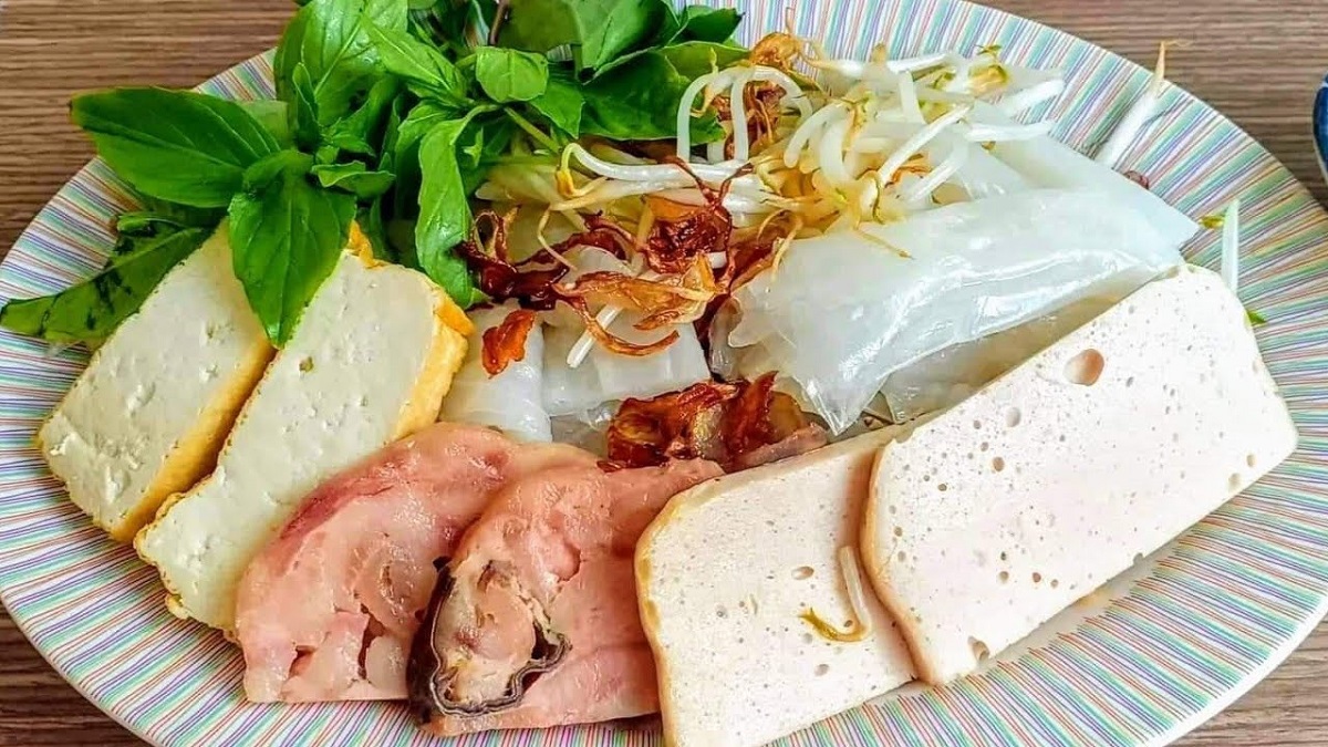 Bánh ướt - Ăn sáng ở Tuy Hòa Phú Yên 