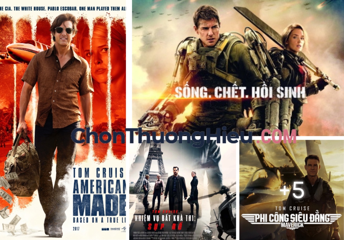 10 bộ phim của Tom Cruise phải xem ít nhất một lần