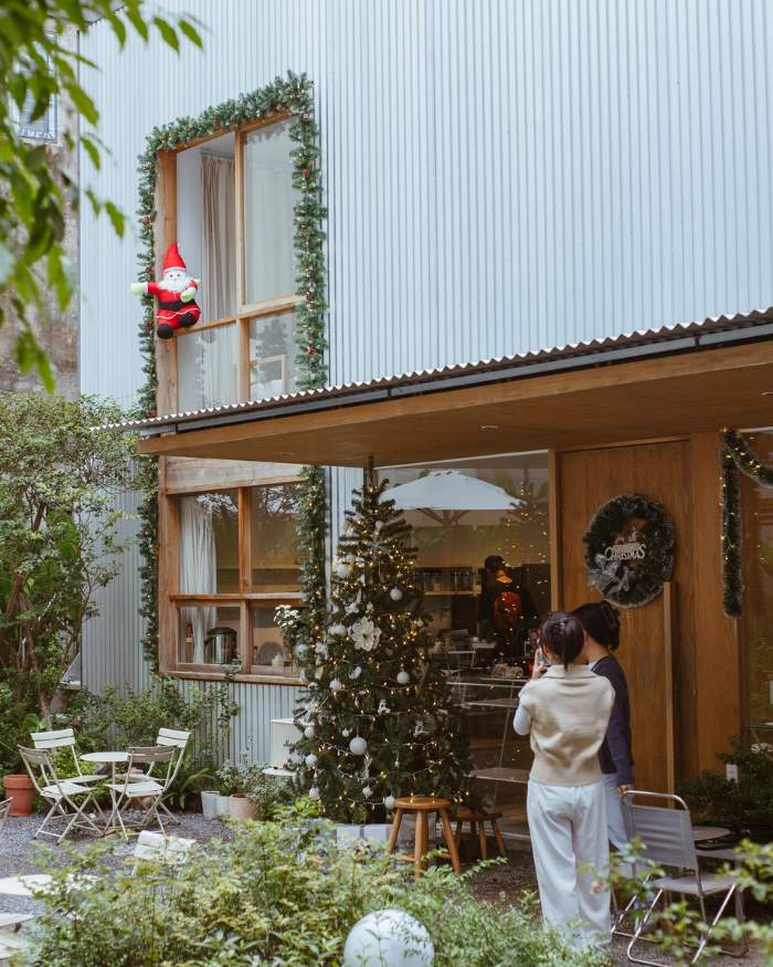 quán cafe trang trí Noel đẹp tại Đà Nẵng